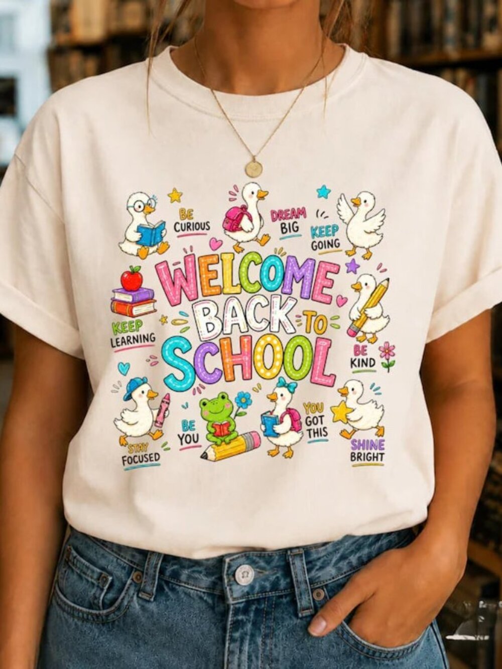 Cute Back To School Shirt, Teacher Tee, First Day Of School Gift